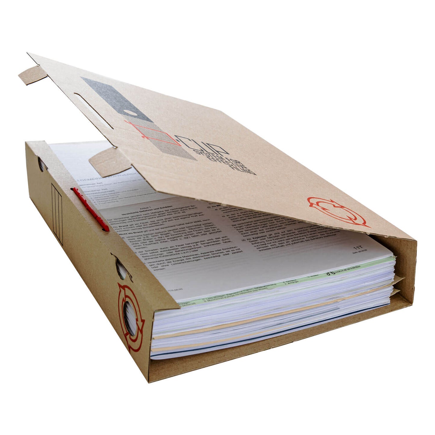 PRS file binder box with file binder 25 pieces