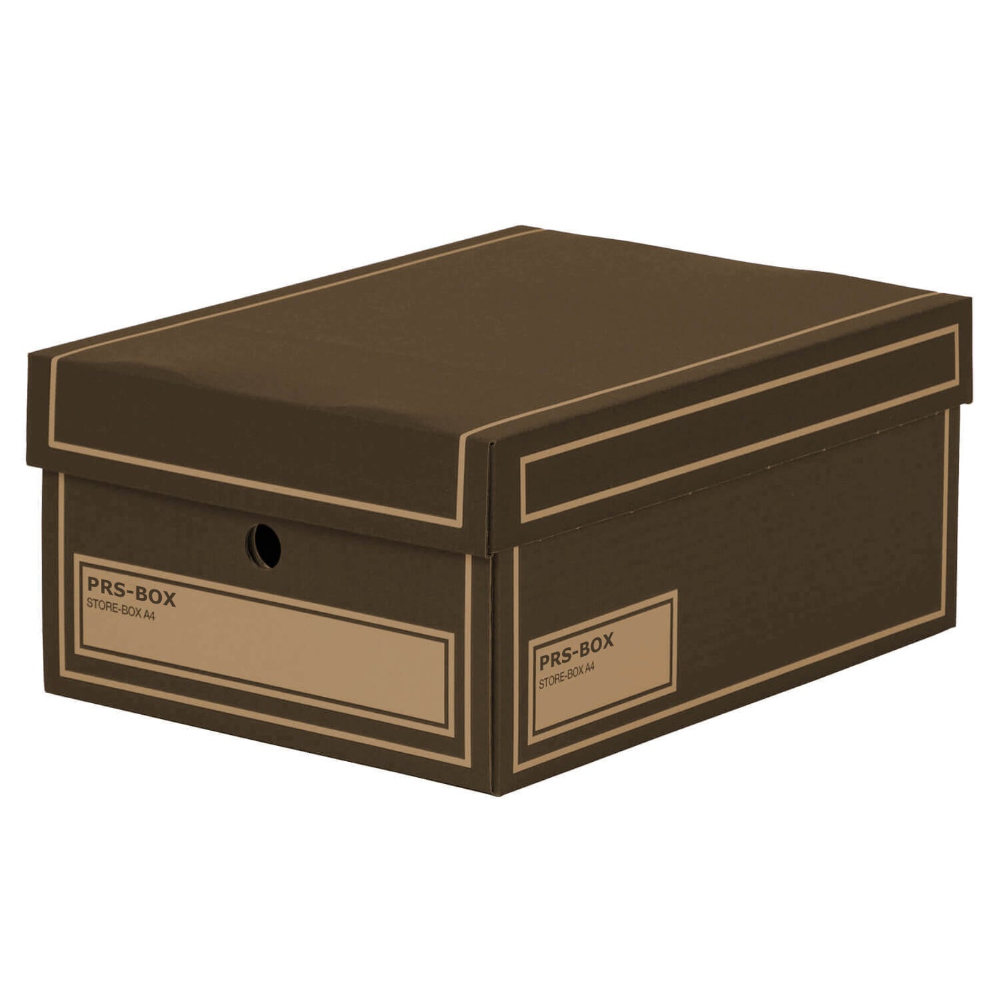 PRS Store-Boxen A4, Braun, 4 + 1 Packung gratis