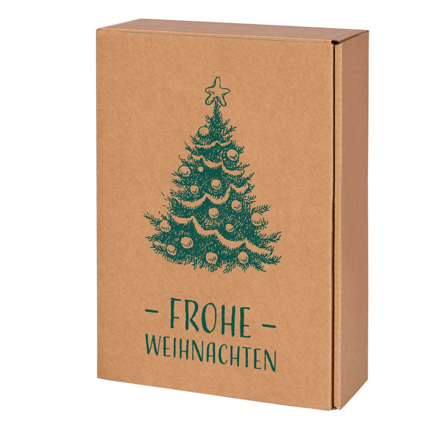 PRS-EP bottle box for 2 or 3 bottles "Merry Christmas", 25 pcs./pack.