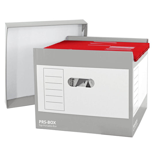 Boîte portative PRS Top, grise, 2 pièces