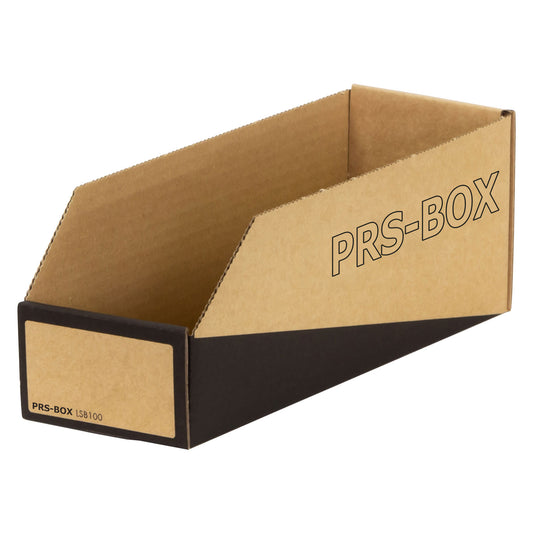 PRS storage box natural/black, 305x100x110mm, 20 pieces