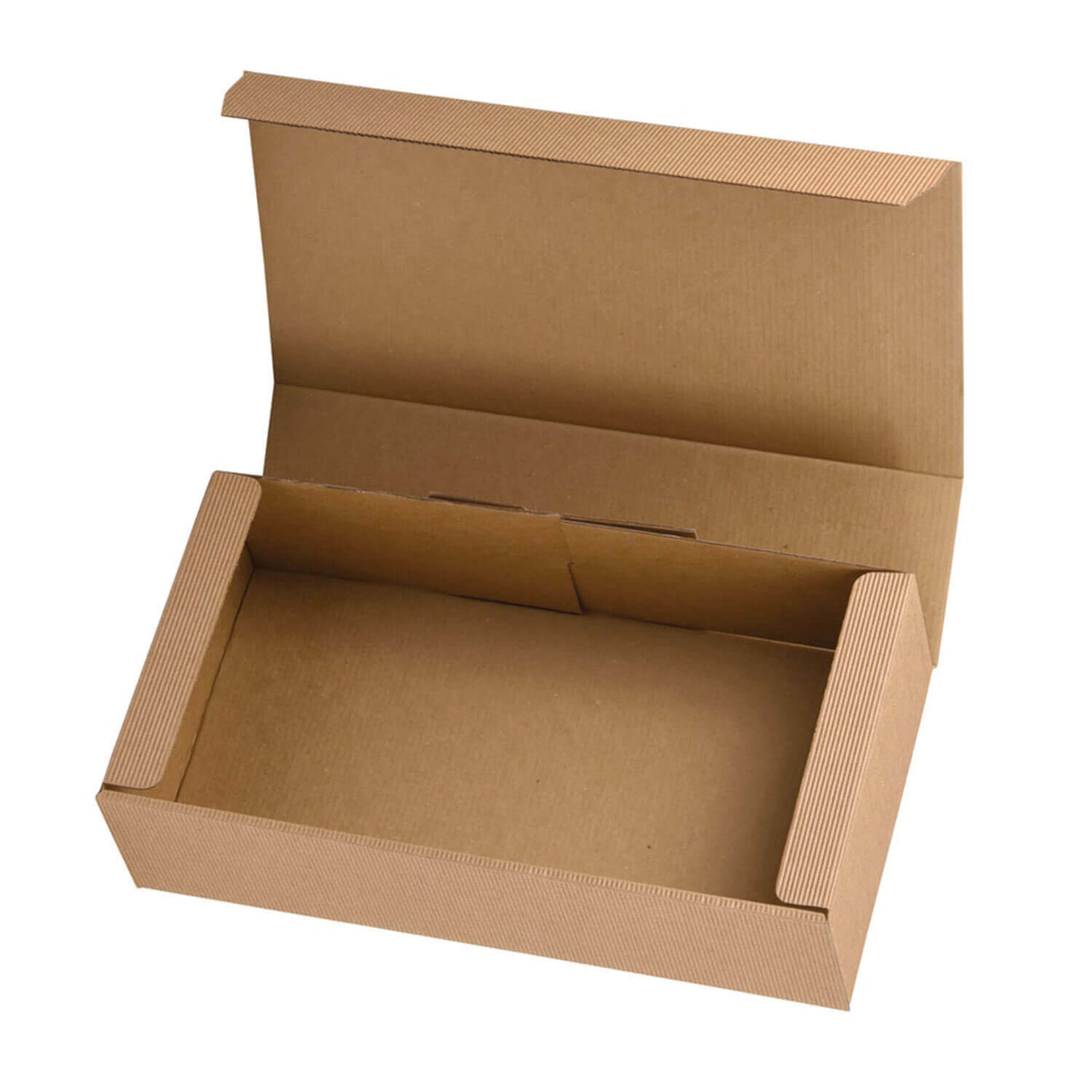 PRS-EP bottle folding box in "OpenWave" design for 2 bottles, 4 colours, 25 pcs/pkg.