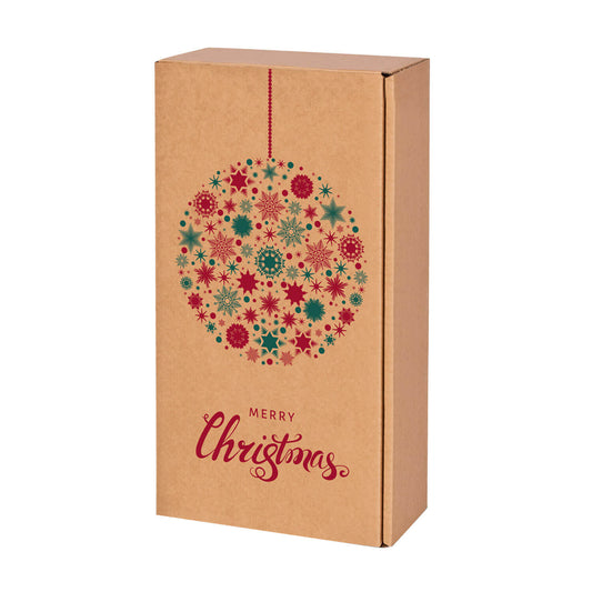PRS-EP Bottle Box for 2 or 3 Bottles "Christmas Ball", 25 pcs./pack (Copy)