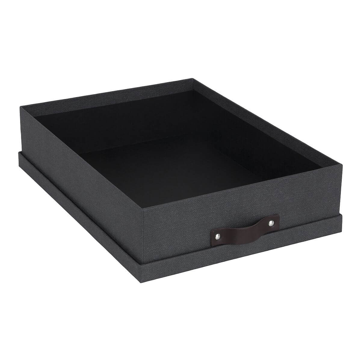 BIGSO Dokumentenbox OSKAR, A4, Schwarz, 1 Stück - Ab Mitte Dezember erhältlich